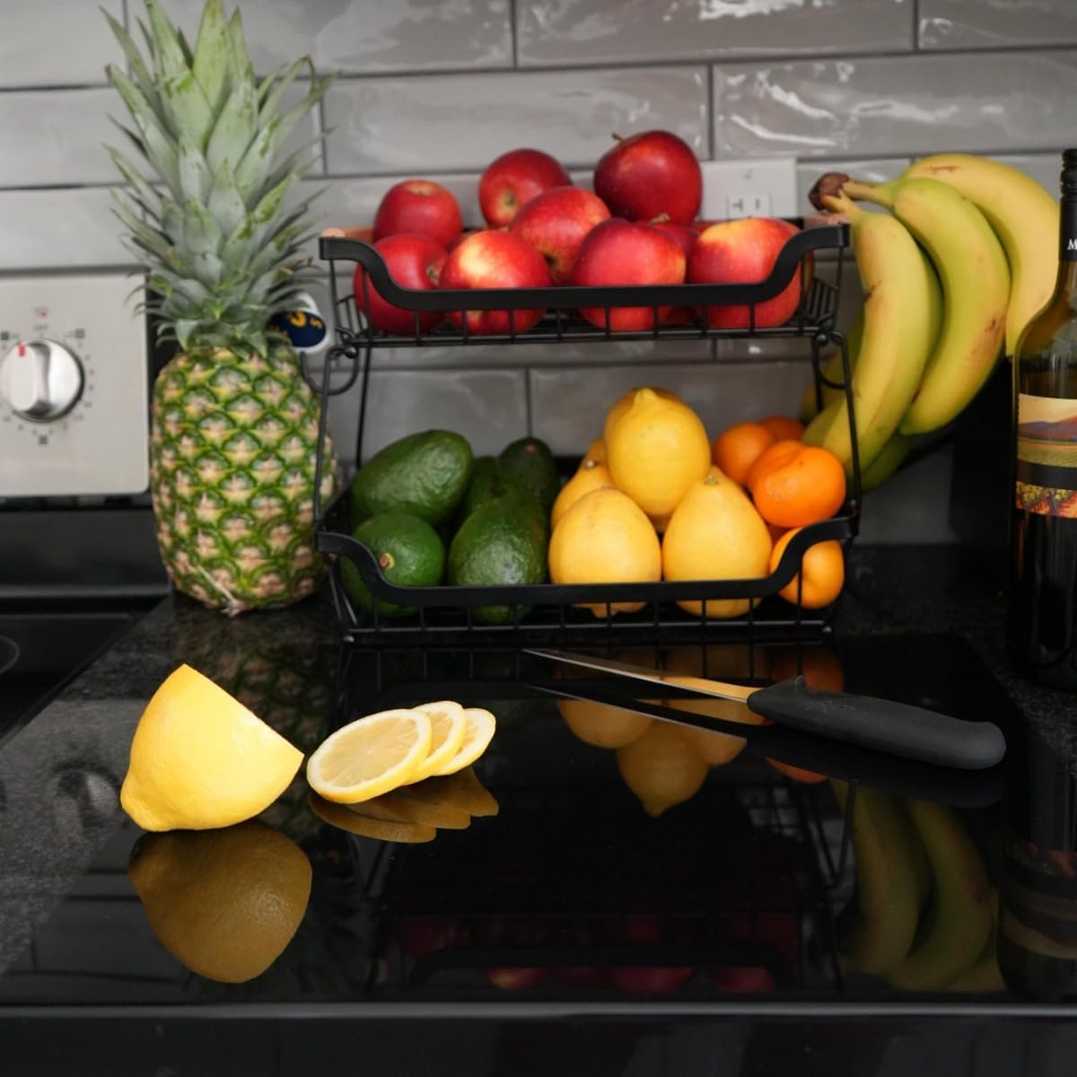 Black Non-Slip Cutting Board