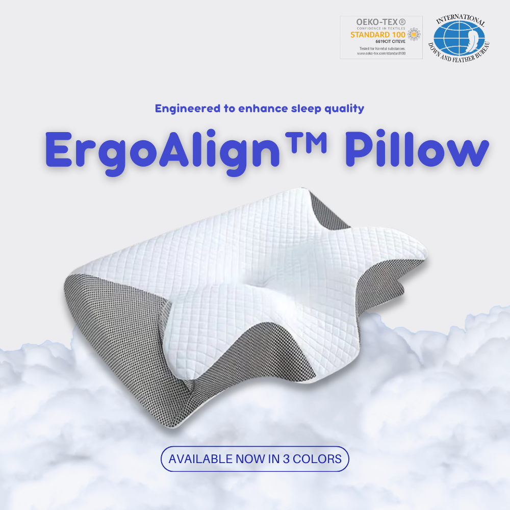 ErgoAlign™ Orthopedic Memory Foam Pillow