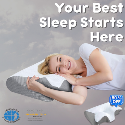 ErgoAlign™ Orthopedic Memory Foam Pillow