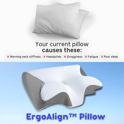 ErgoAlign™ Orthopedic Memory Foam Pillow
