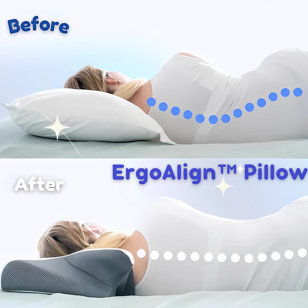 ErgoAlign™ Orthopedic Memory Foam Pillow