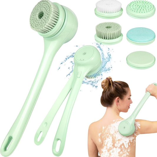 Electric Dual-Handle Bath Brush